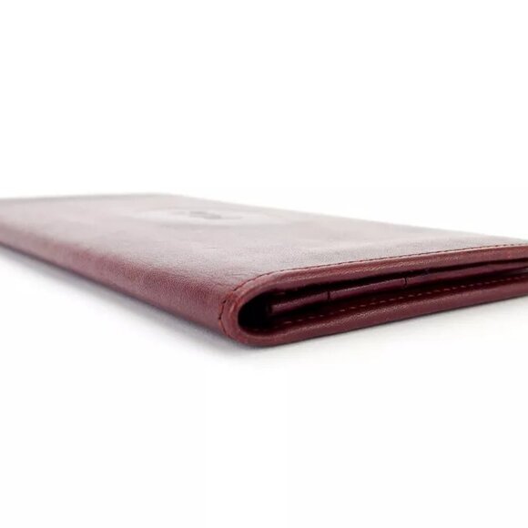 Cartier length wallet mast line Bordeaux leather Authentic used - Picture 7 of 16